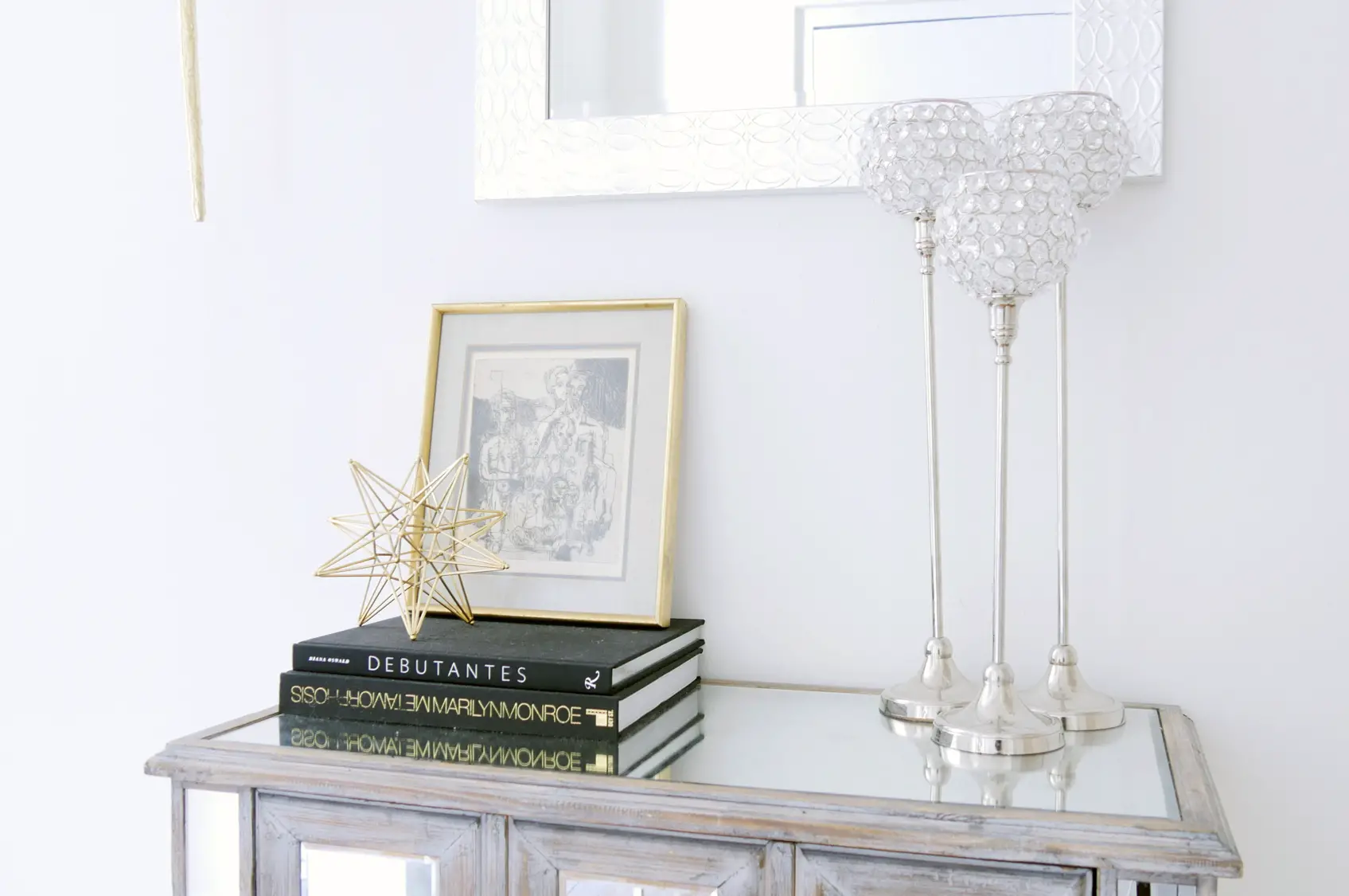 Glam Entryway Feature